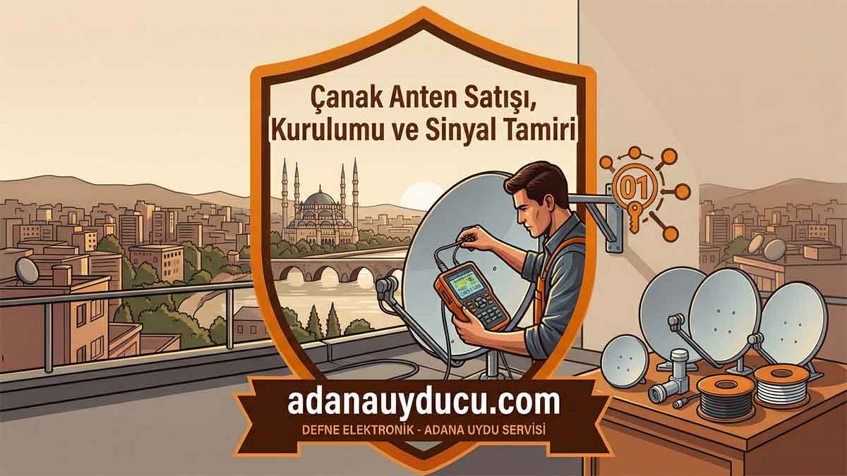 Adana Çanak Anten Satışı, Kurulumu ve Sinyal Tamiri
