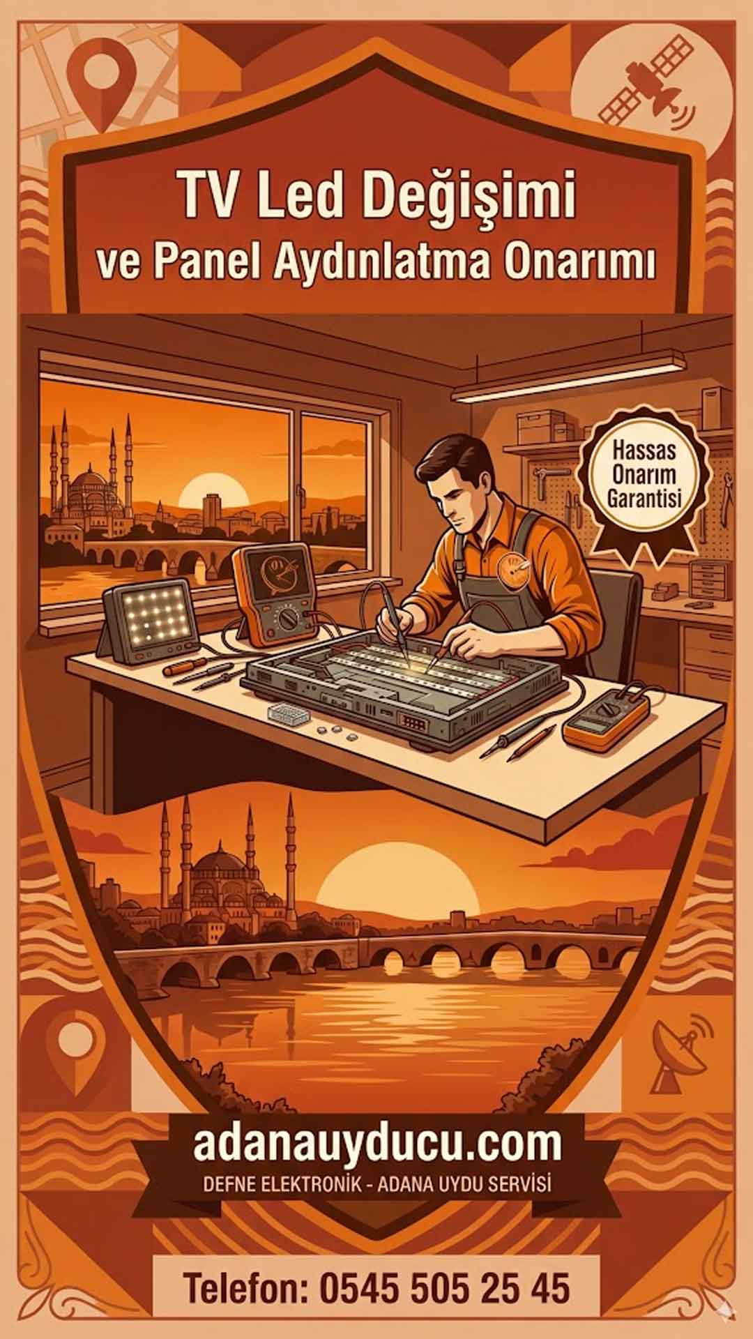 Adana TV LED Değişimi Servisi